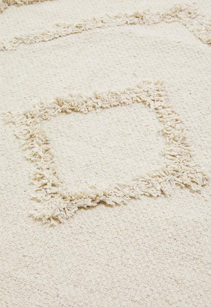 H&S - Saskia tufted rug - white