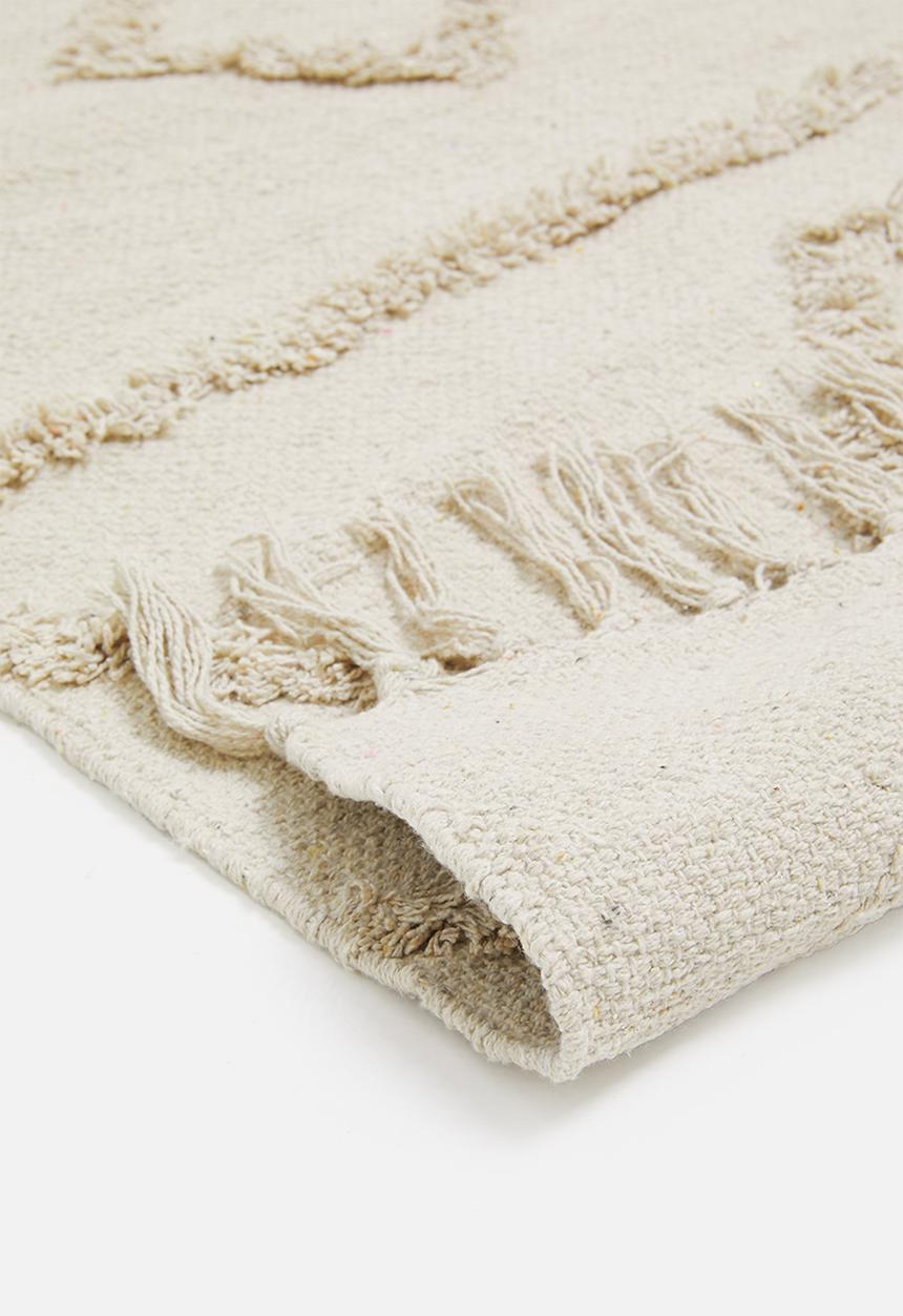 H&S - Saskia tufted rug - white