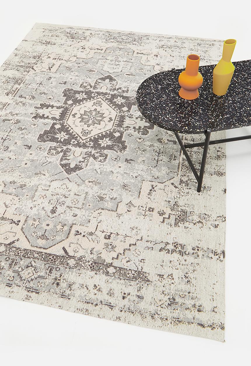 Sixth Floor - Midnight chenille rug - blue