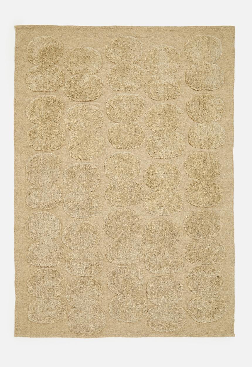 Sixth Floor - Pebble wool tufted rug - stone