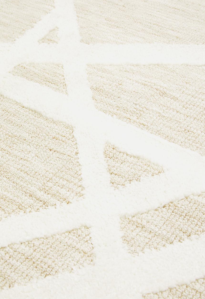 Sixth Floor - Oval angles rug - natural
