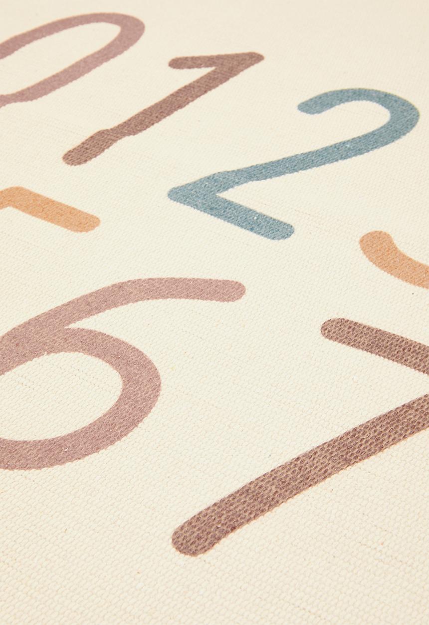 H&S - Numbers rug - multi