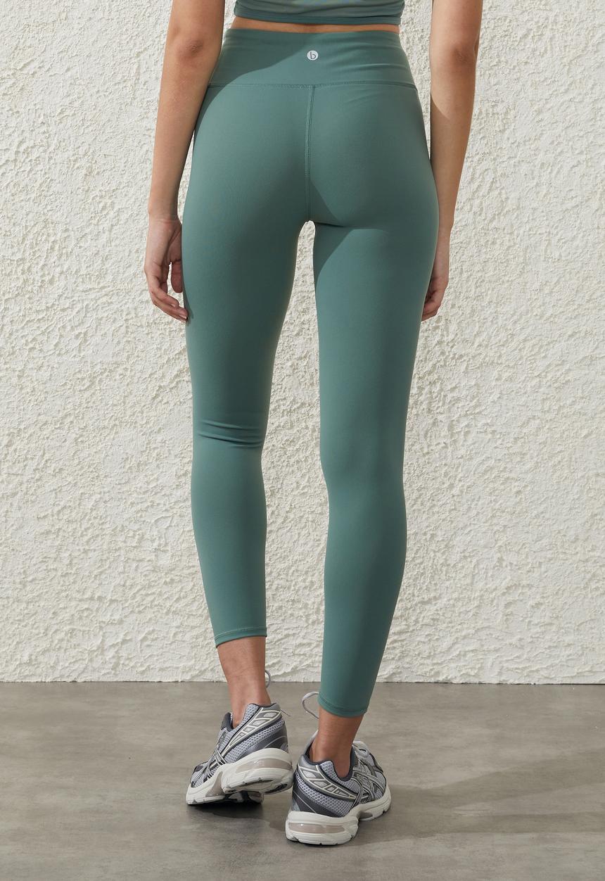 Cotton On - Active core 7/8 tight - sage leaf