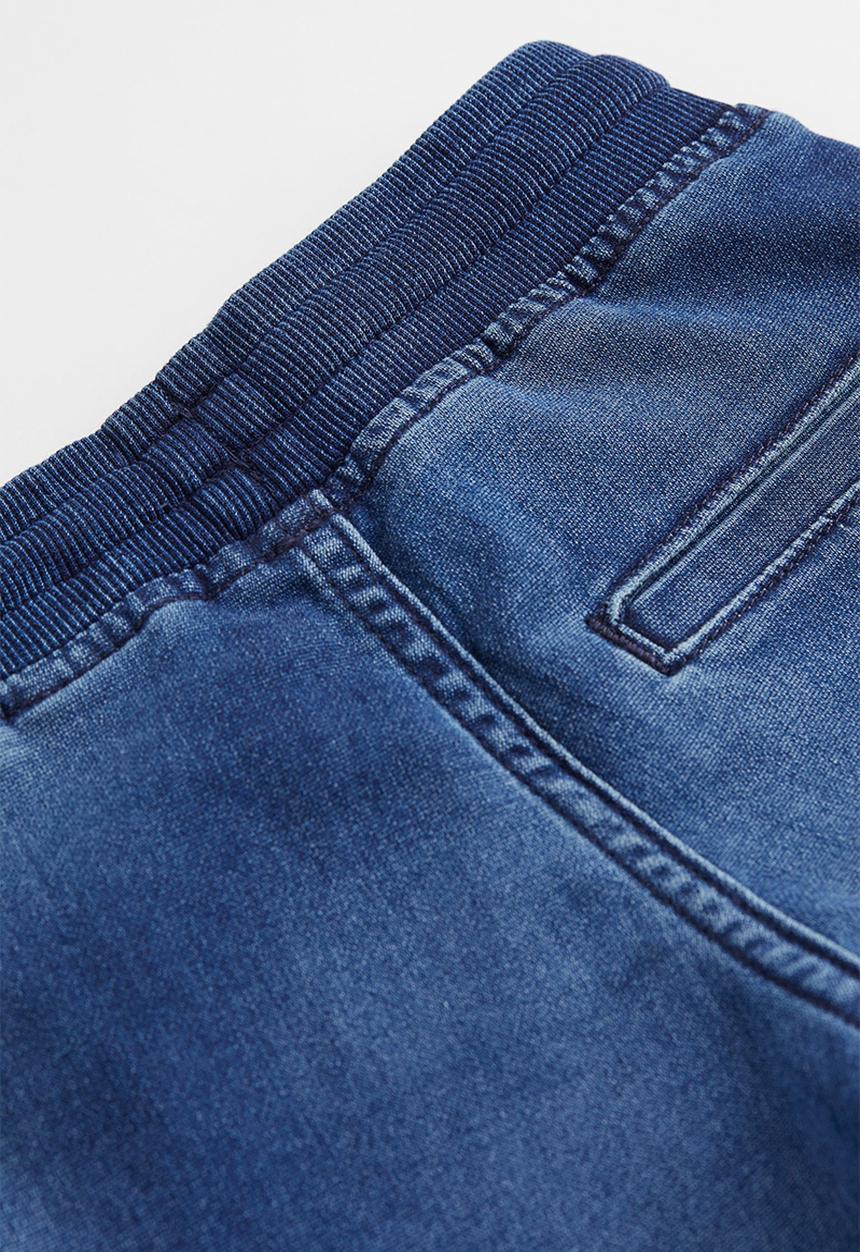 H&M - Super soft denim joggers - denim blue