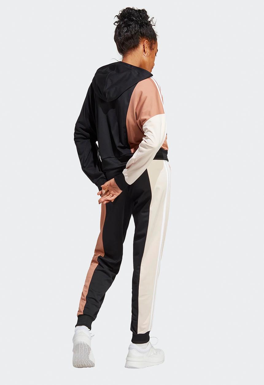 adidas Performance - W bold block track suit - black