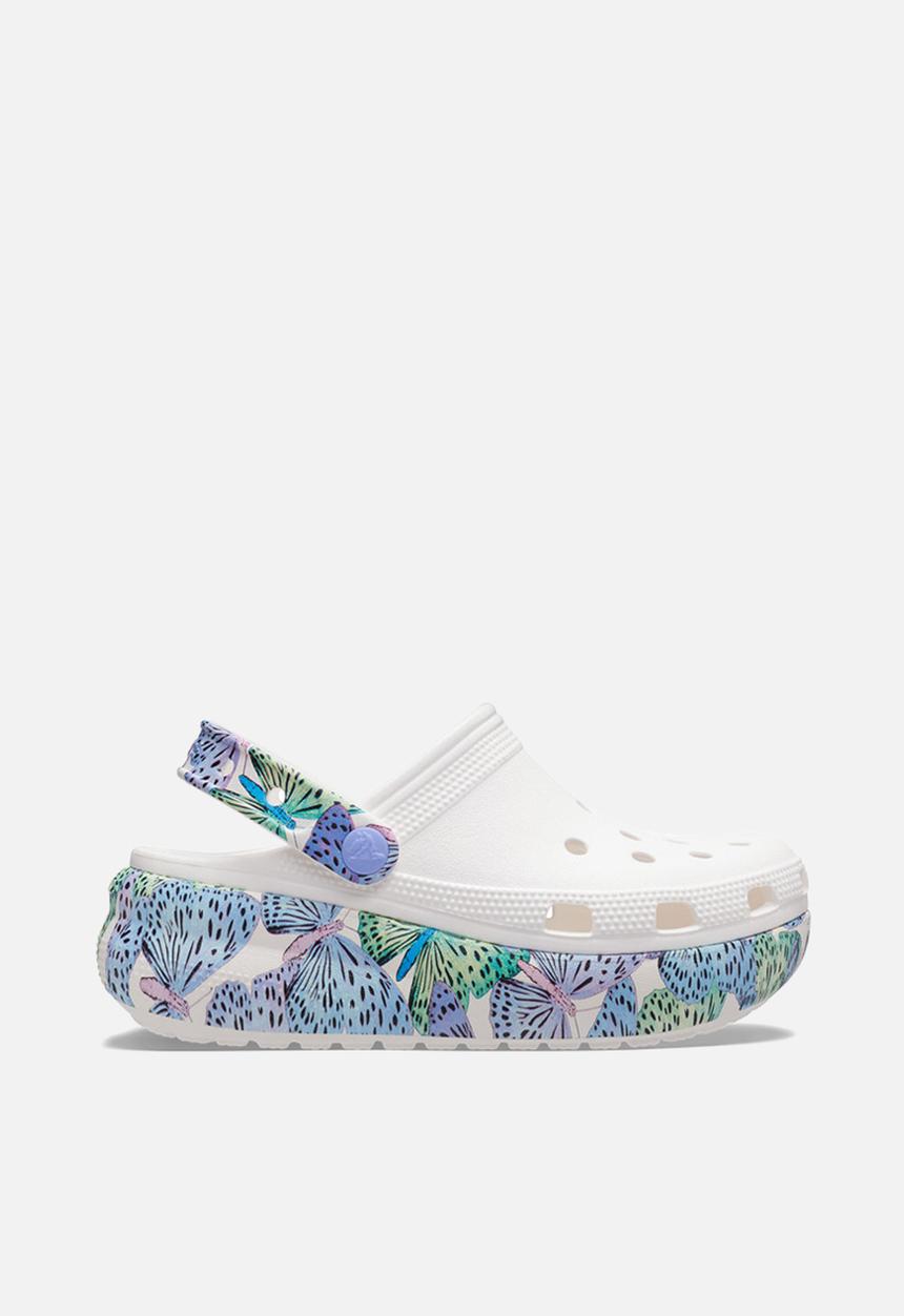 Crocs - Classic cutie butterfly clog k - white & multi