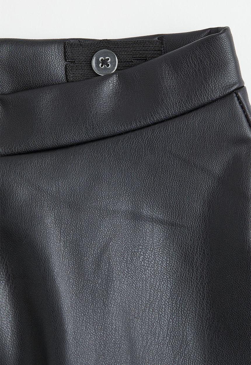 H&M - A-line skirt - black