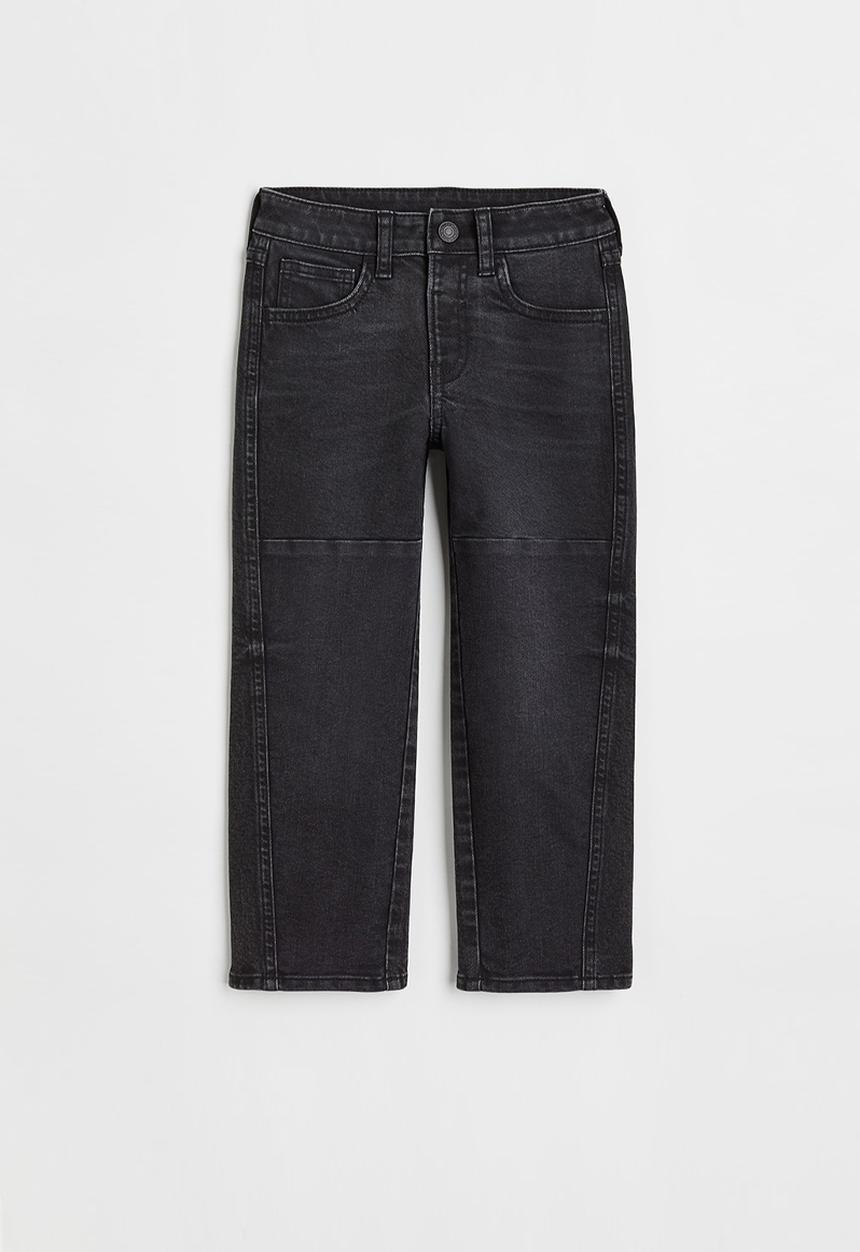 H&M - Comfort stretch loose fit jeans - black