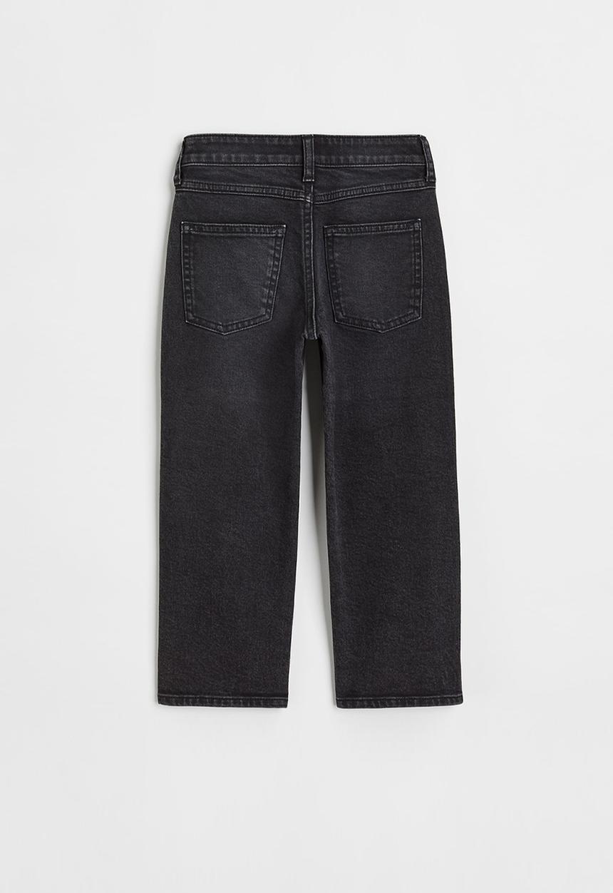 H&M - Comfort stretch loose fit jeans - black