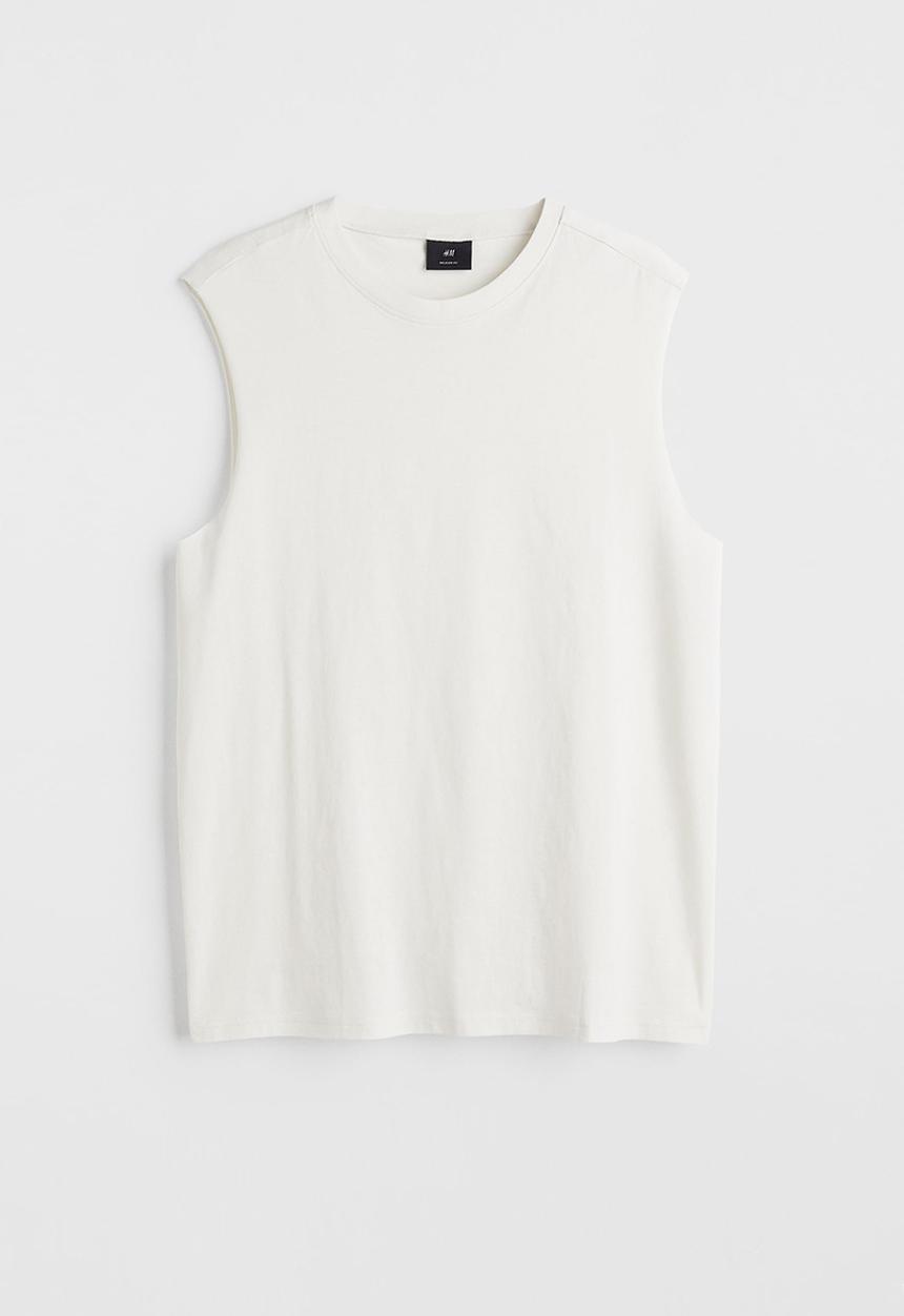 H&M - Vest top - white