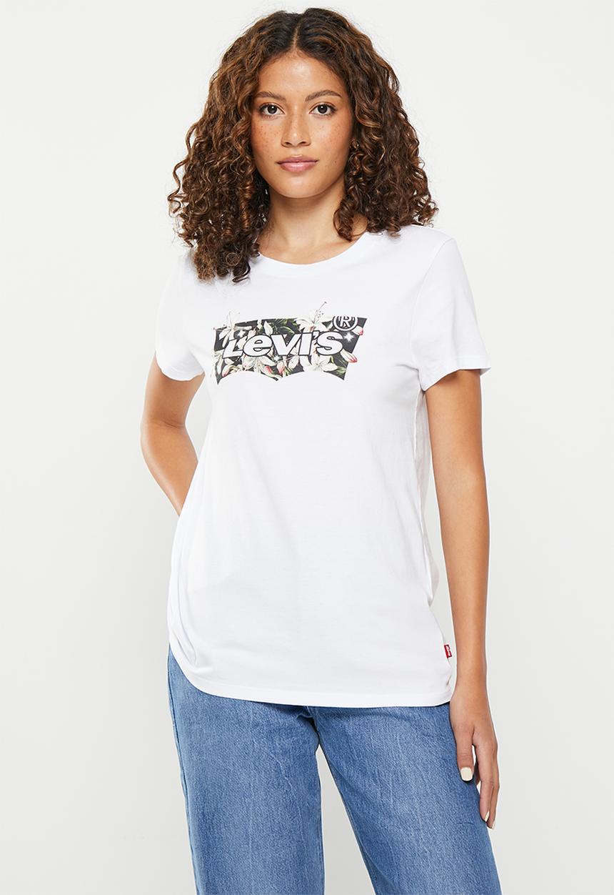 Levi’s® - The perfect tee - dark floral & bright white