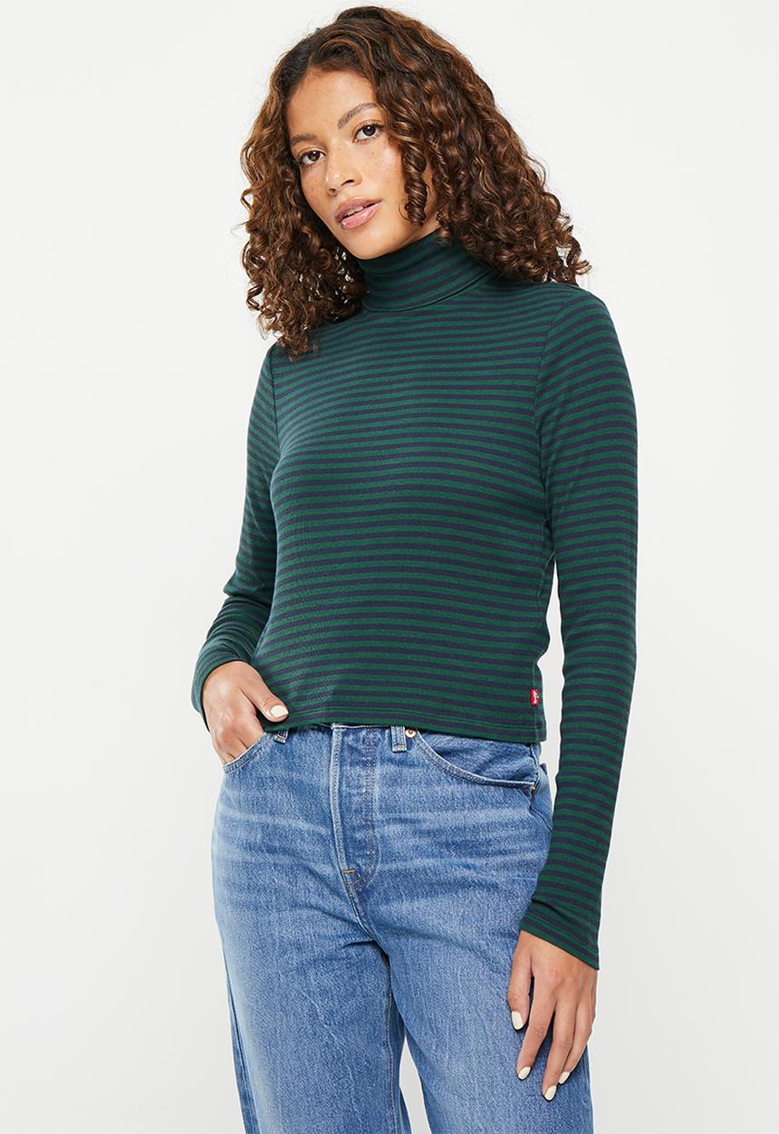 Levi’s® - Moon rib turtleneck - deep sea moss