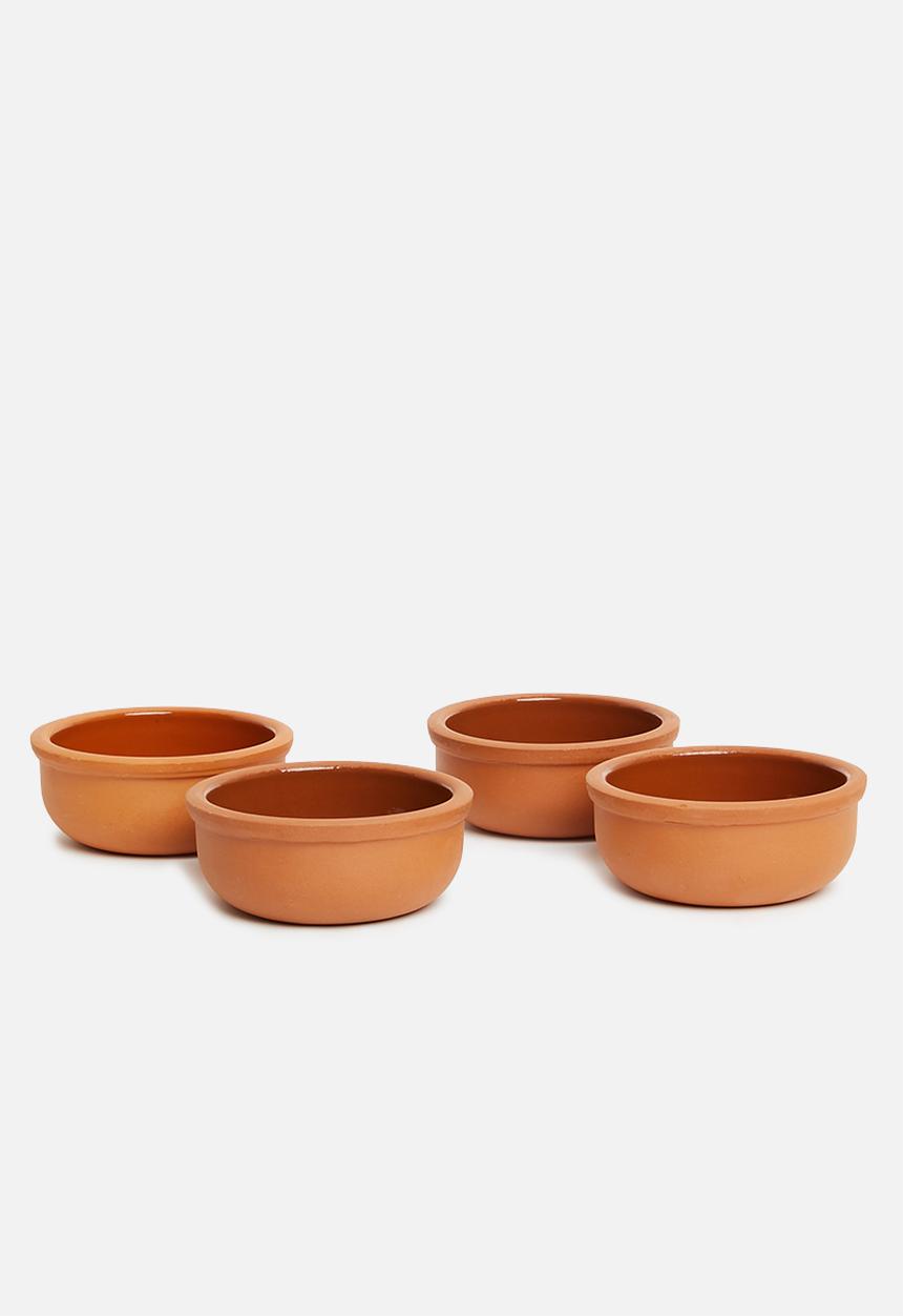 Excellent Houseware - Terracotta ramekin- rust 
