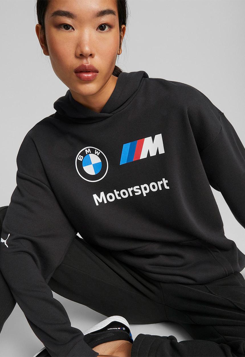 PUMA - Bmw mms wmn ess hoodie - puma black