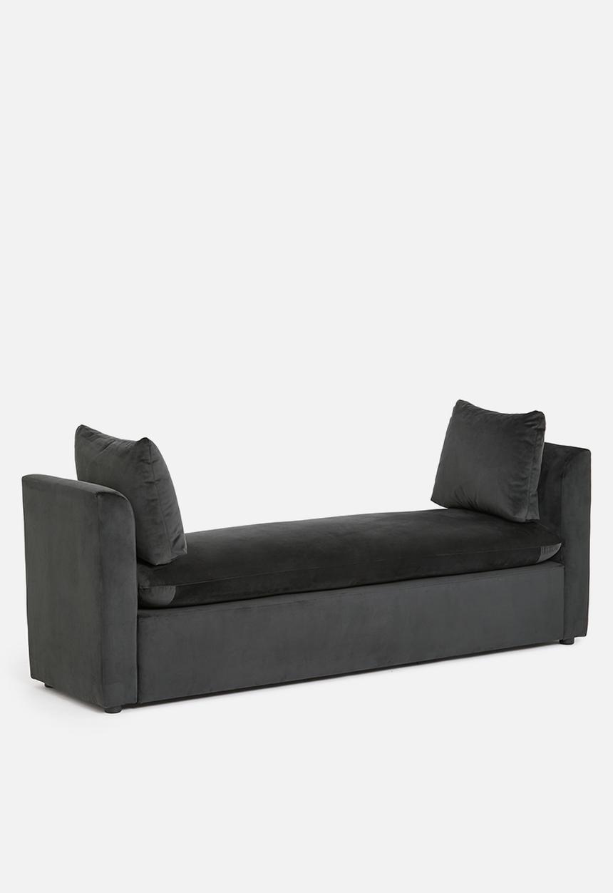 Sixth Floor - Libby daybed - charcoal
