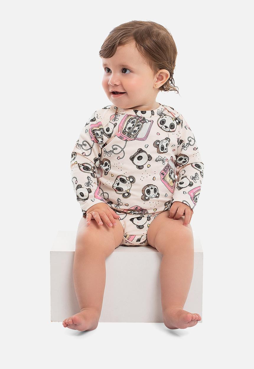 Quimby - Elastane jersey bodysuit - light pink