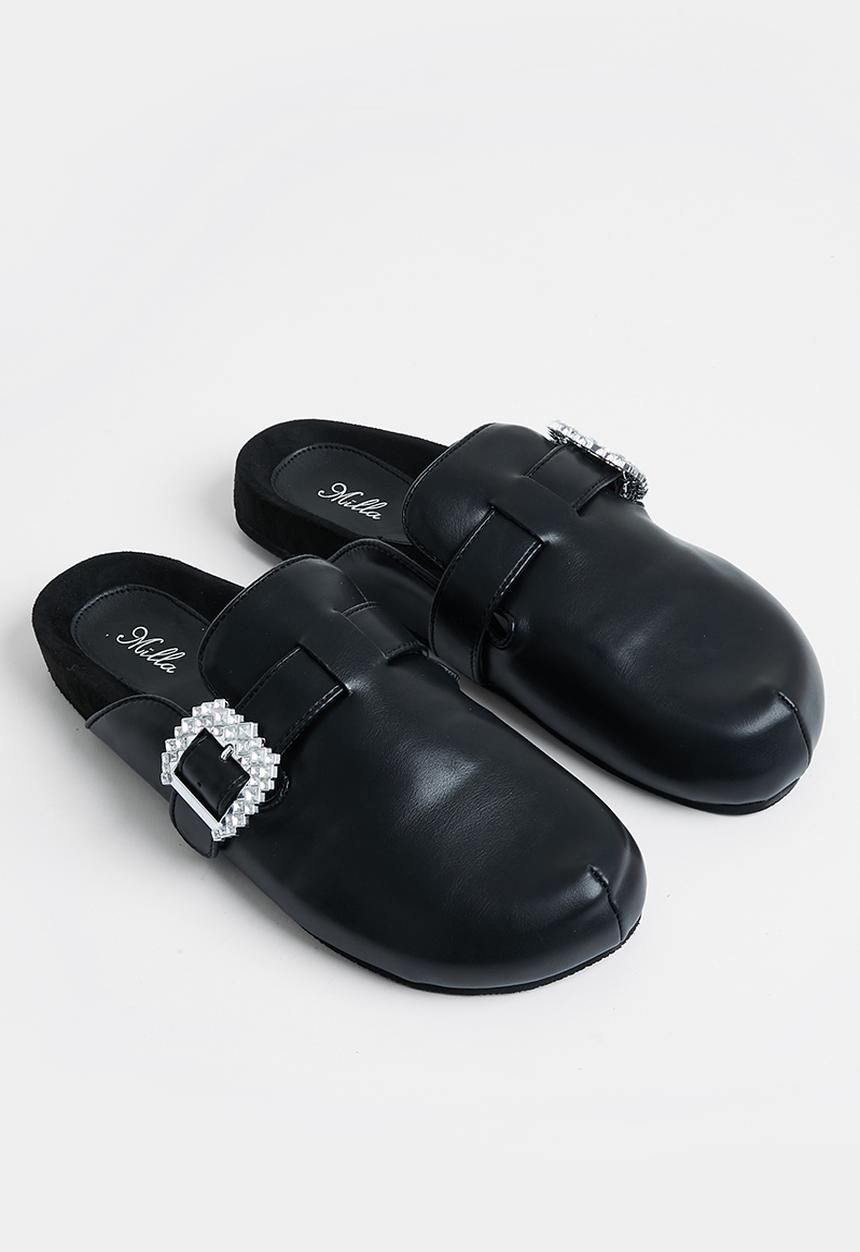 MILLA - Fergie mule - black