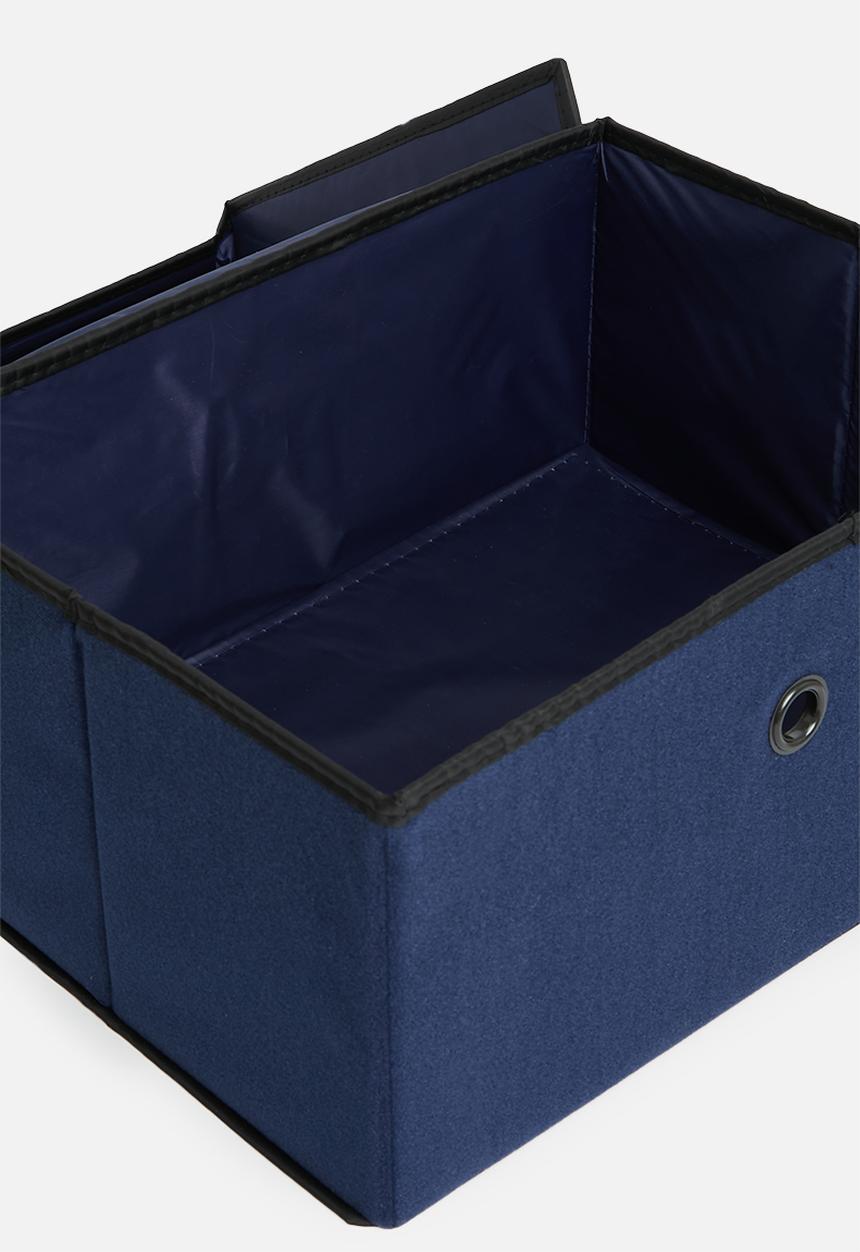 H&S - Caymen storage box with lid - blue
