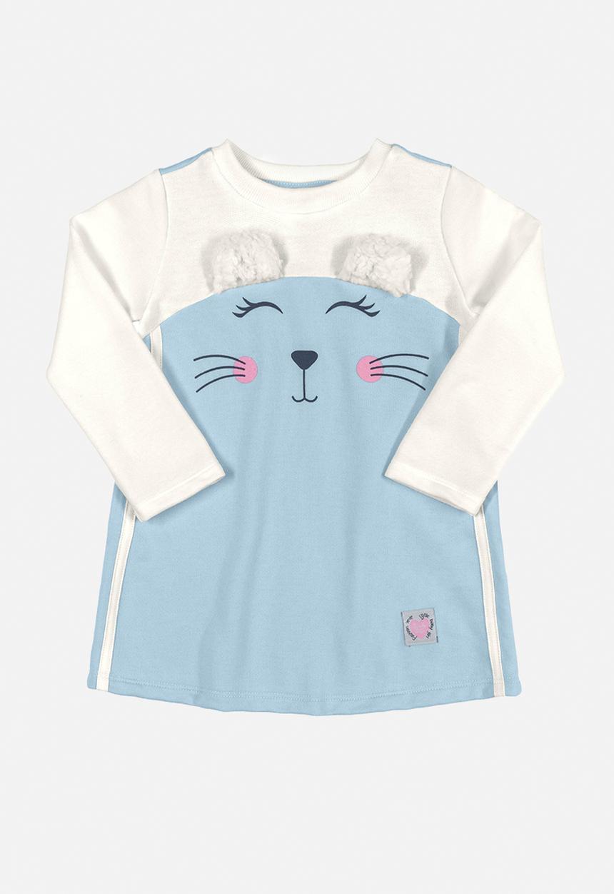 Quimby - Sweat dress - blue