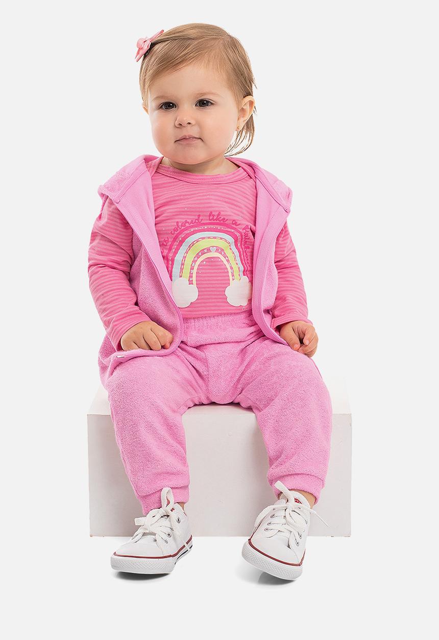 Quimby - Rainbow set - pink