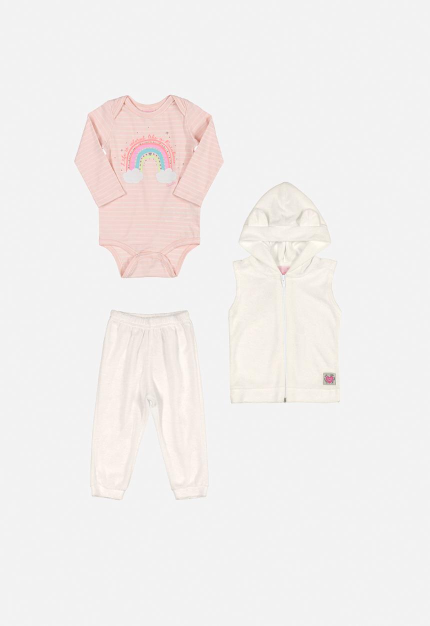 Quimby - Rainbow set - off white