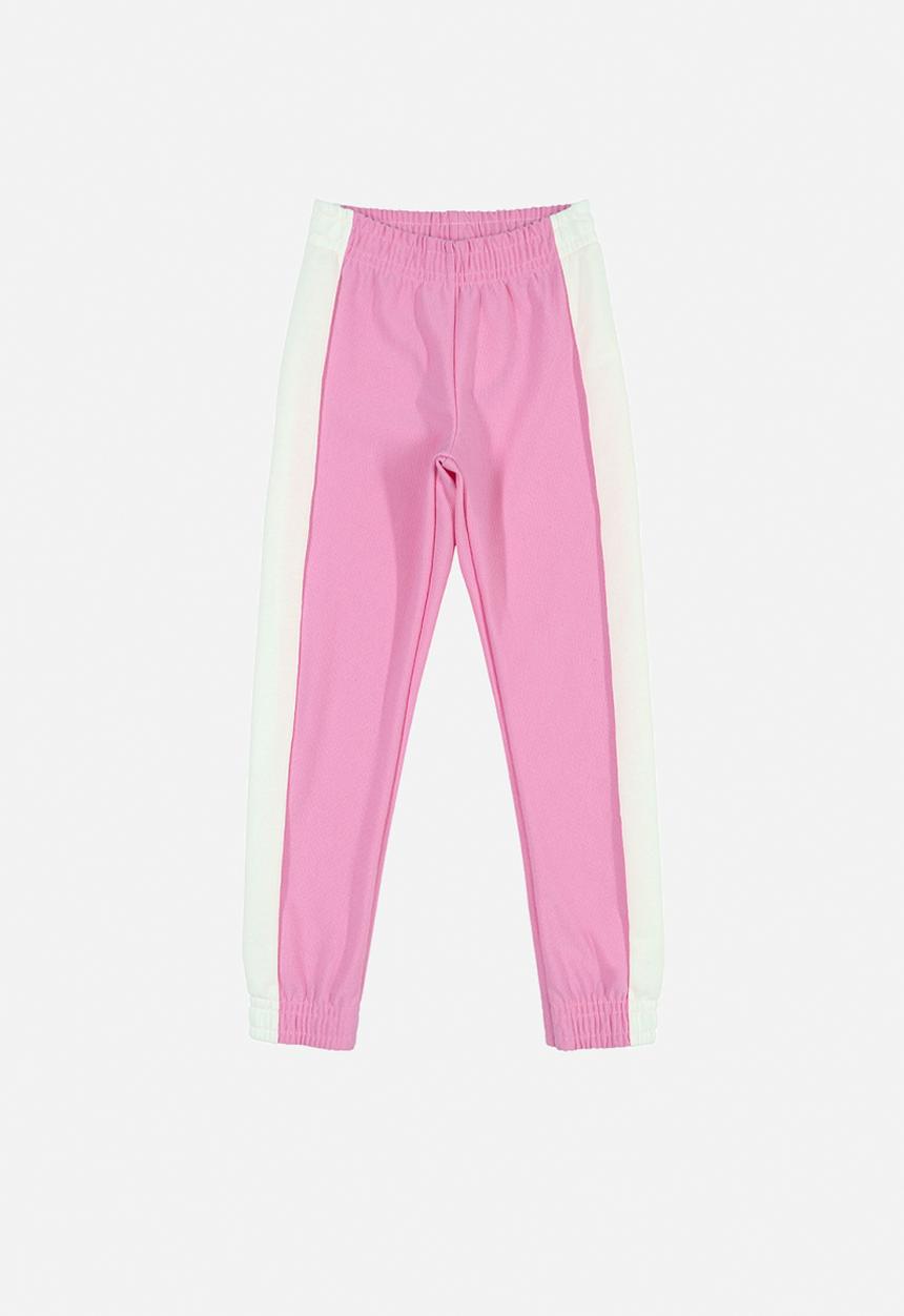 Quimby - Sweet love sweat set - off white & pink