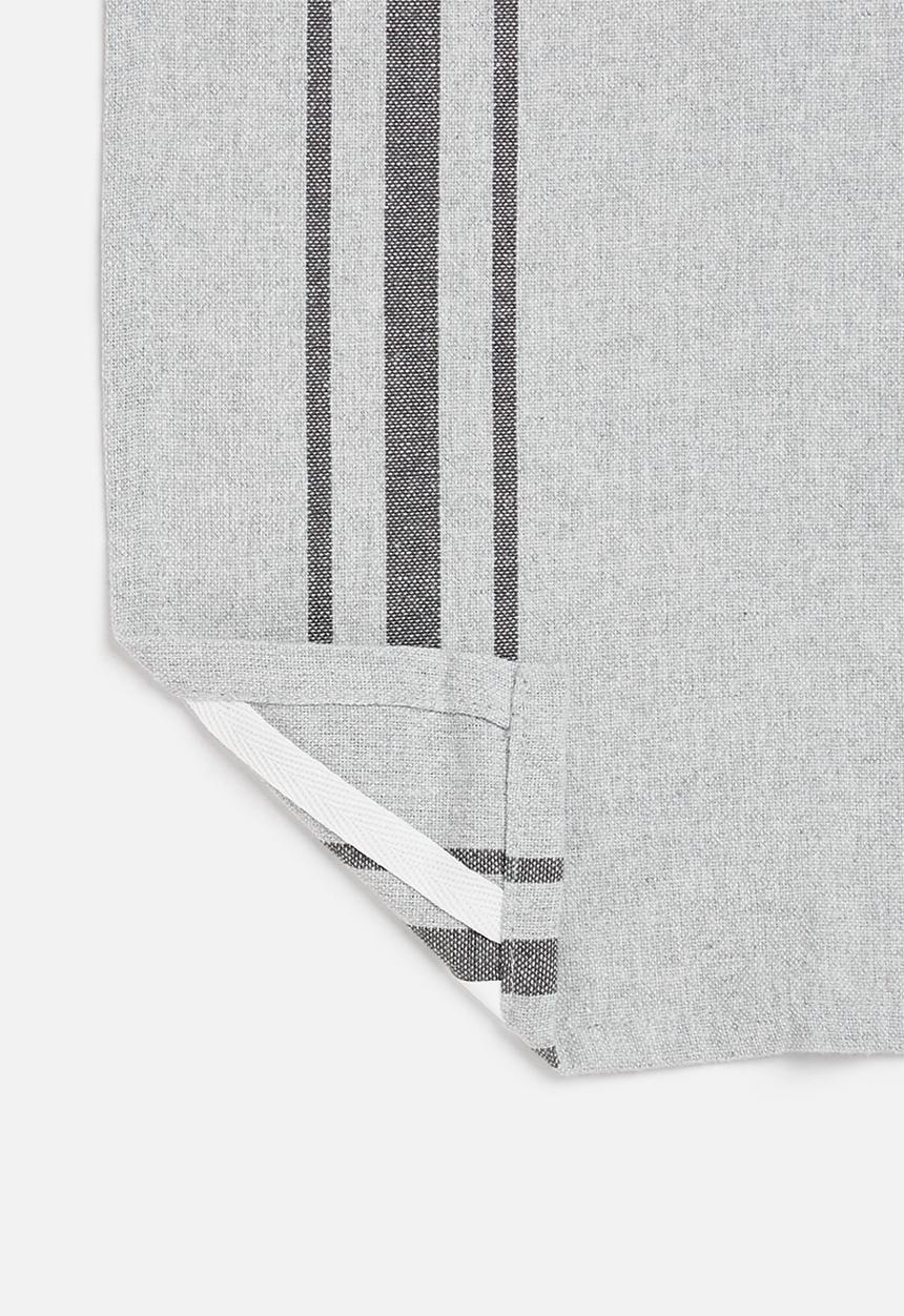 Excellent Houseware - 3 Pack kitchen towel-grey
