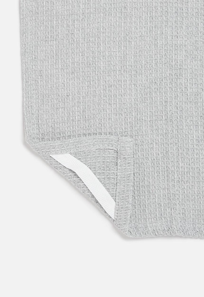 Excellent Houseware - 3 Pack kitchen towel-grey