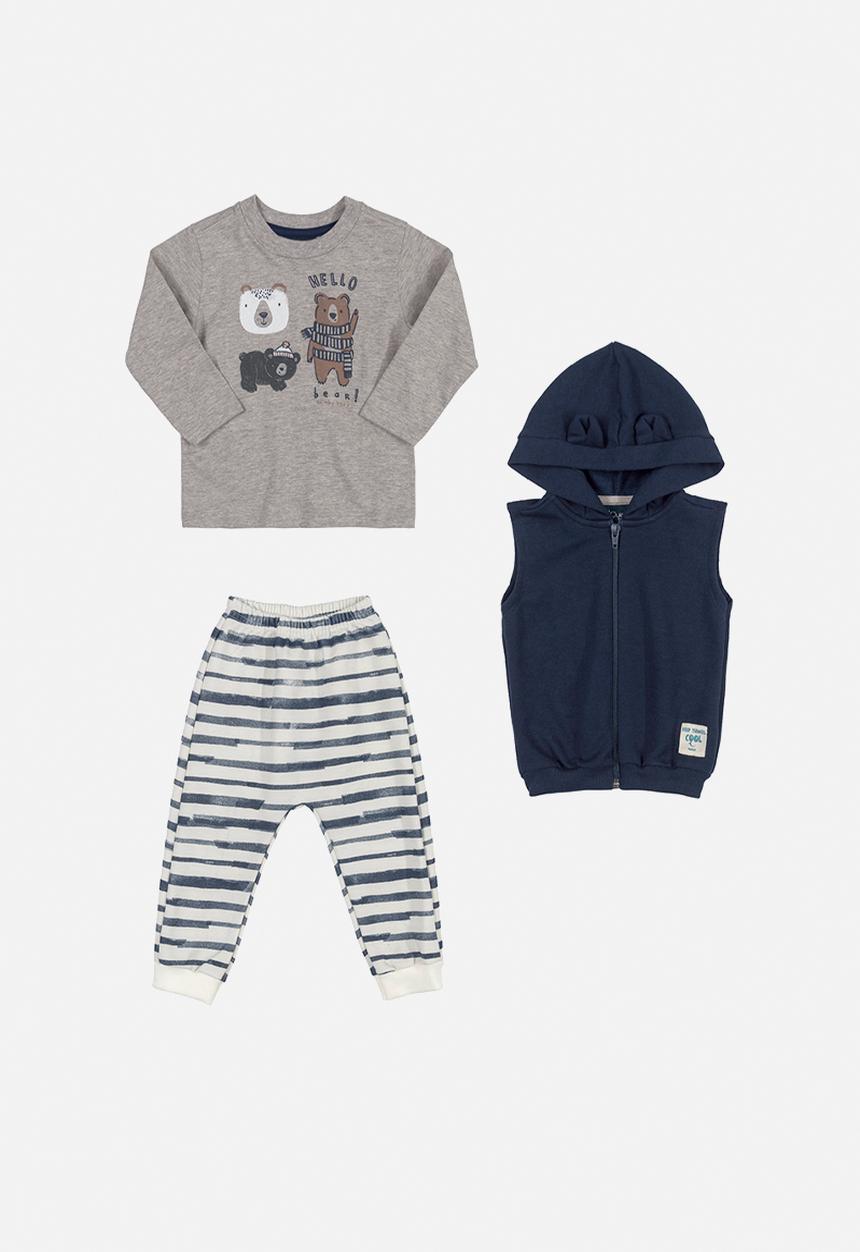 Quimby - Bear set - grey