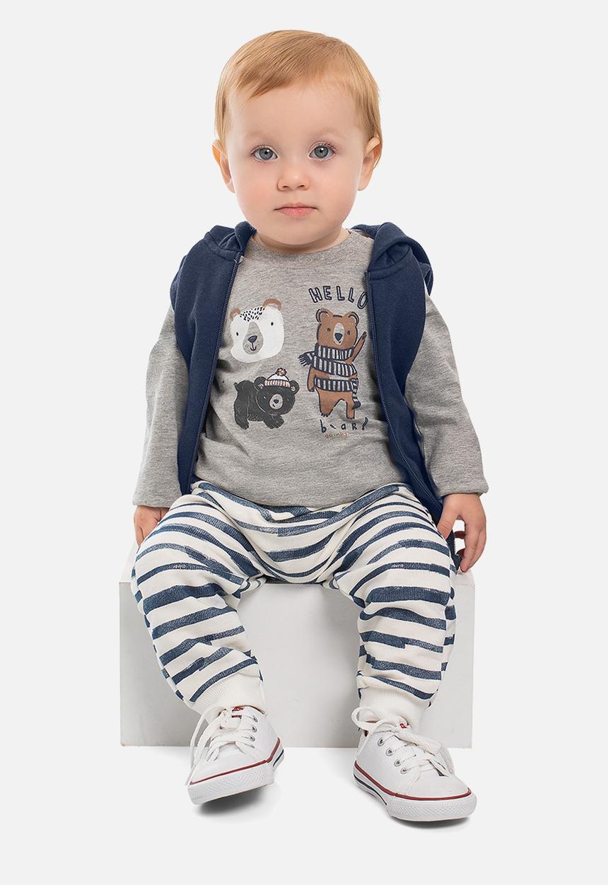 Quimby - Bear set - grey