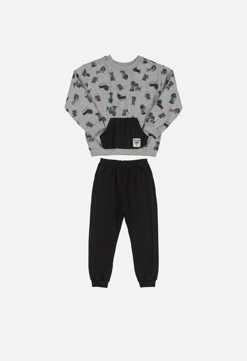 Quimby - Doggy set - grey