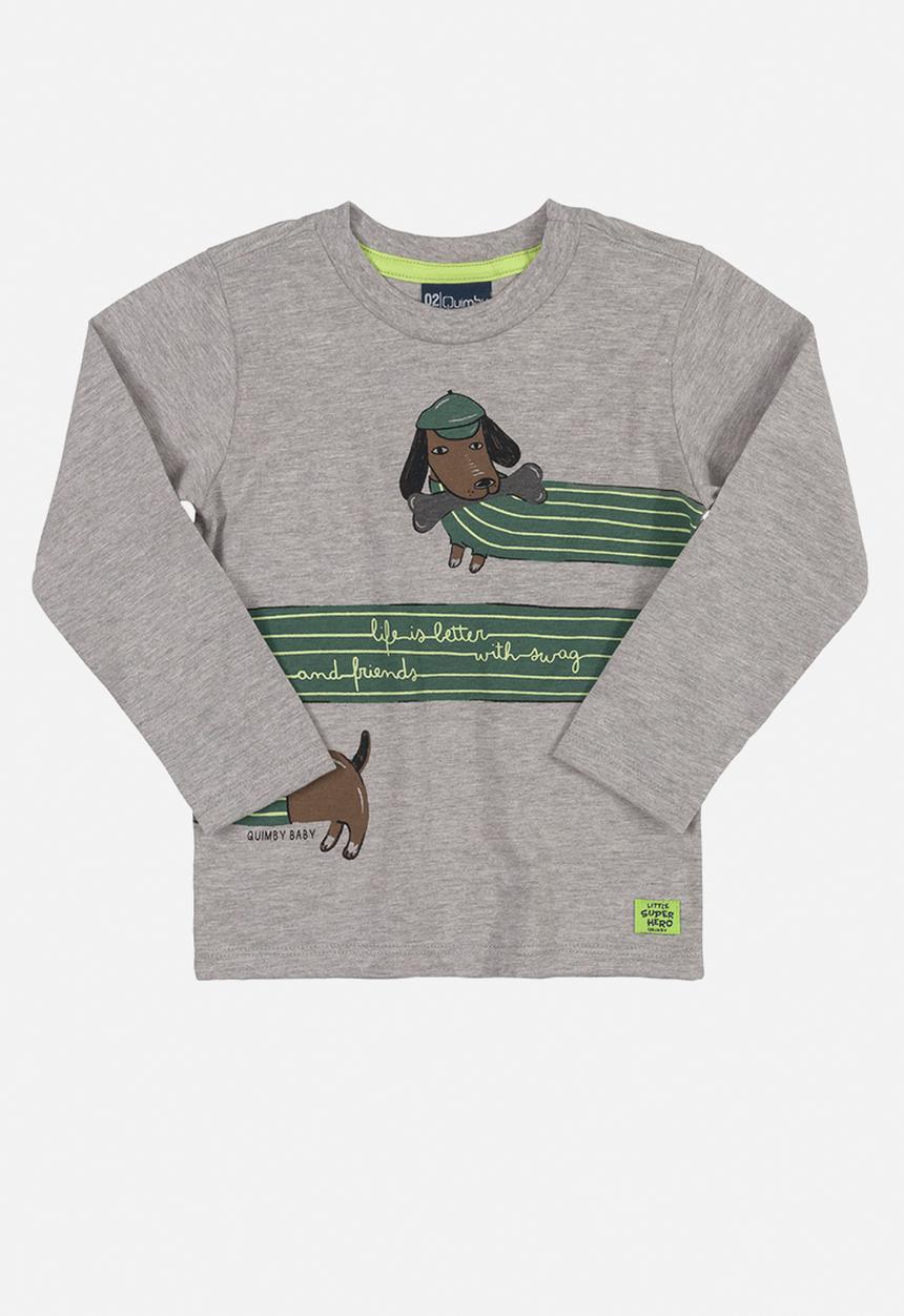 Quimby - Single jersey T-shirt - grey