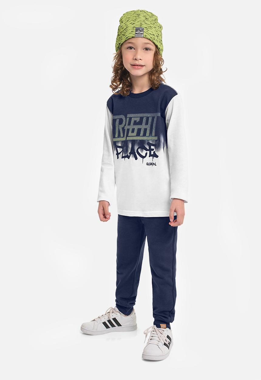 Quimby - Single jersey T-shirt - white
