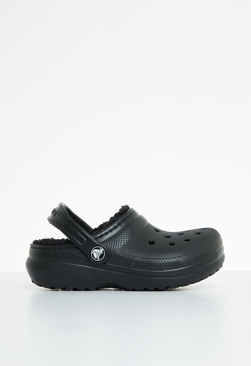 Crocs - Classic lined clog k - black