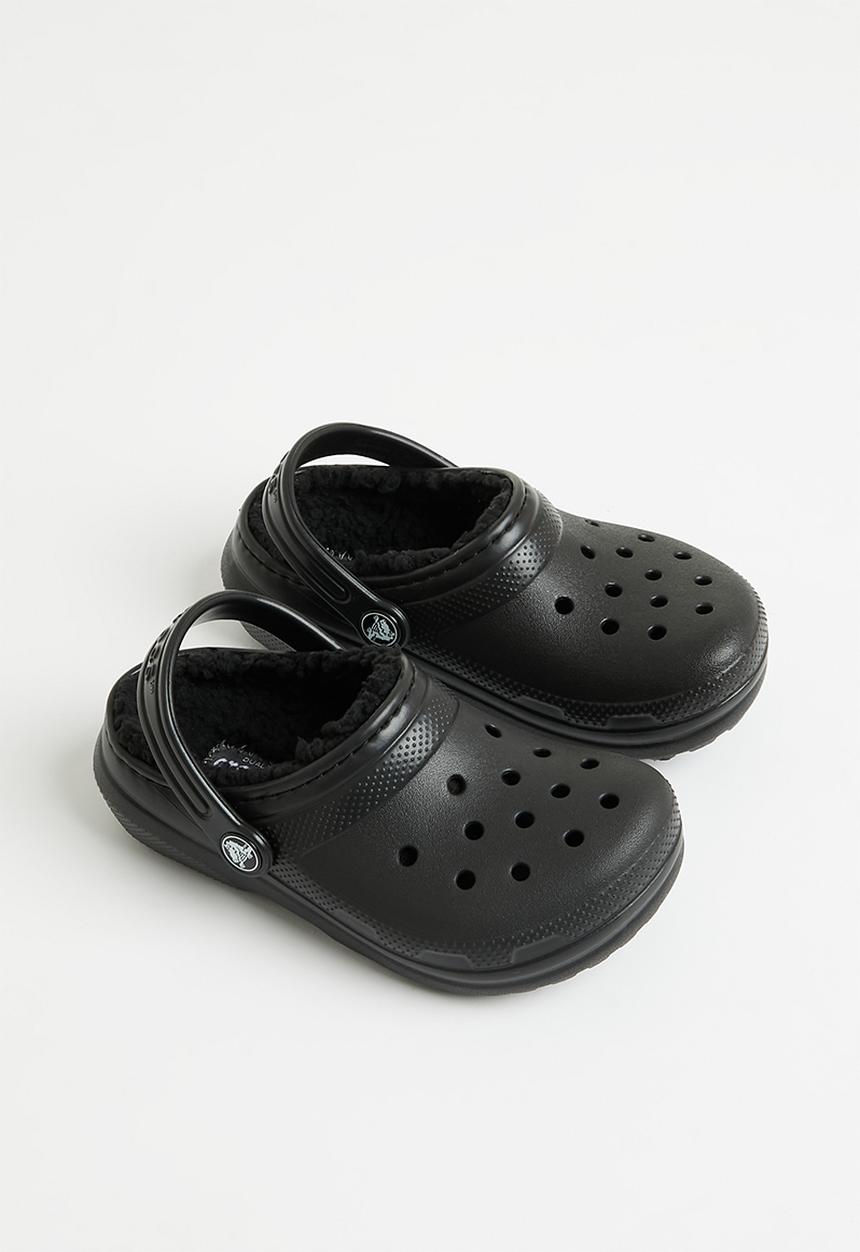 Crocs - Classic lined clog k - black