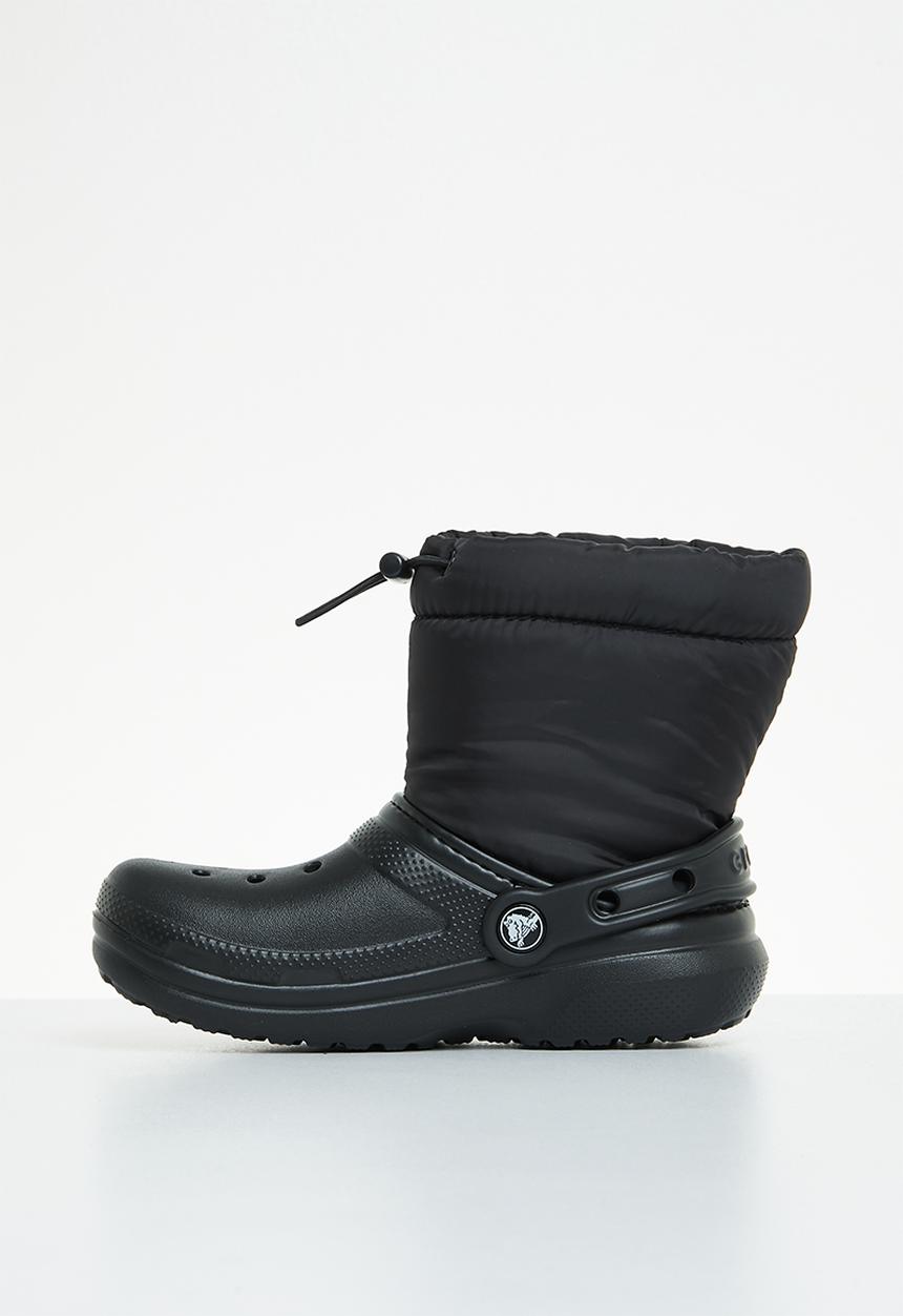 Crocs - Classic lined neo puff boot k - black