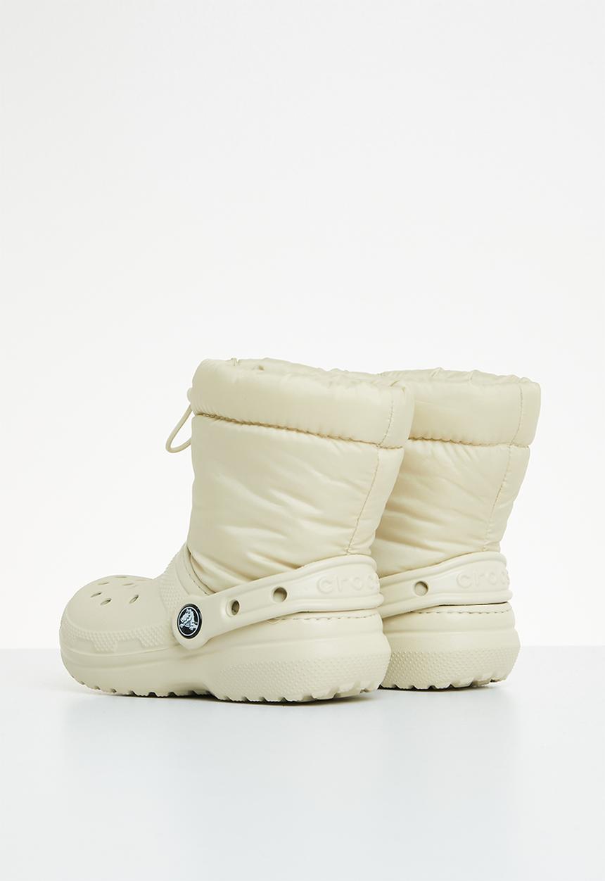 Crocs - Classic lined neo puff boot k - bone