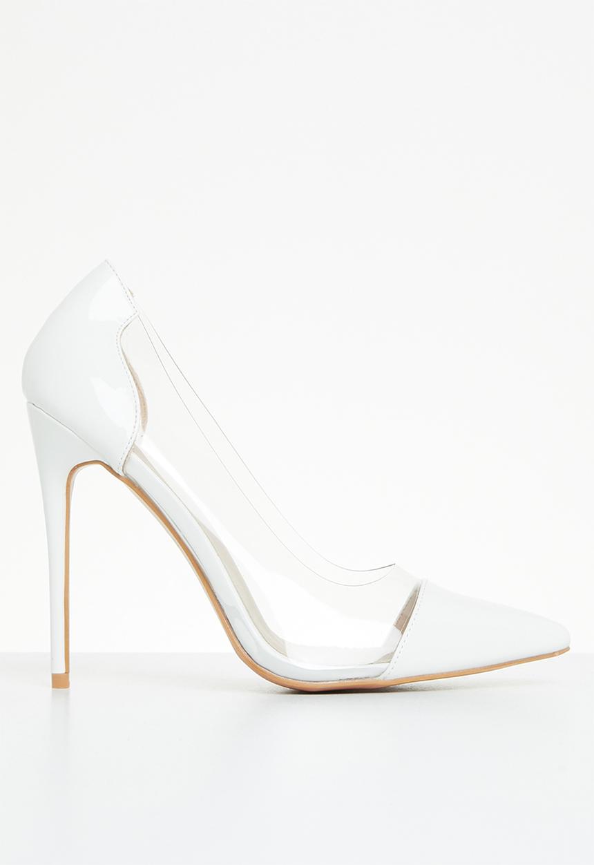 Superbalist - Katniss court stiletto heel - white