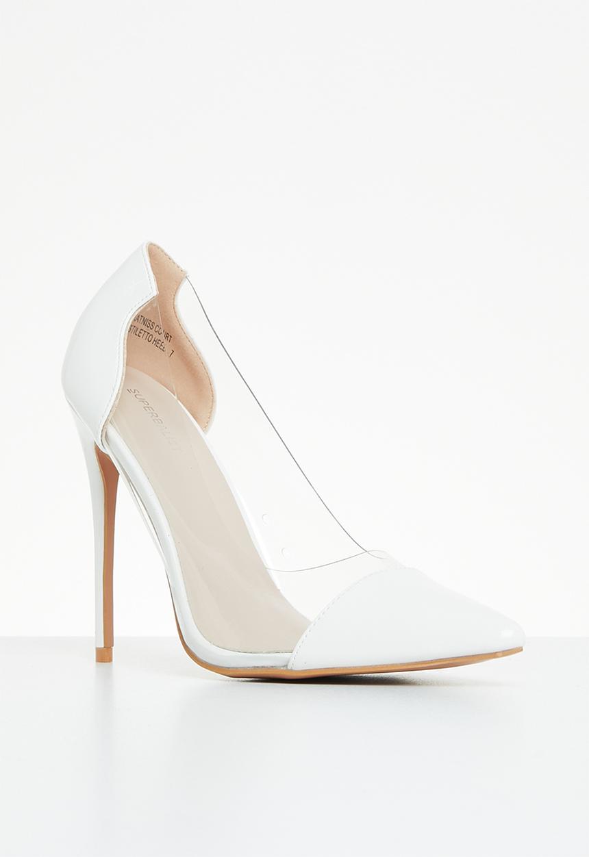 Superbalist - Katniss court stiletto heel - white