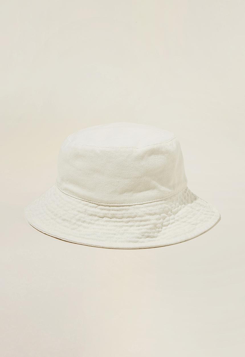 Rubi - Bianca bucket hat - ecru wash