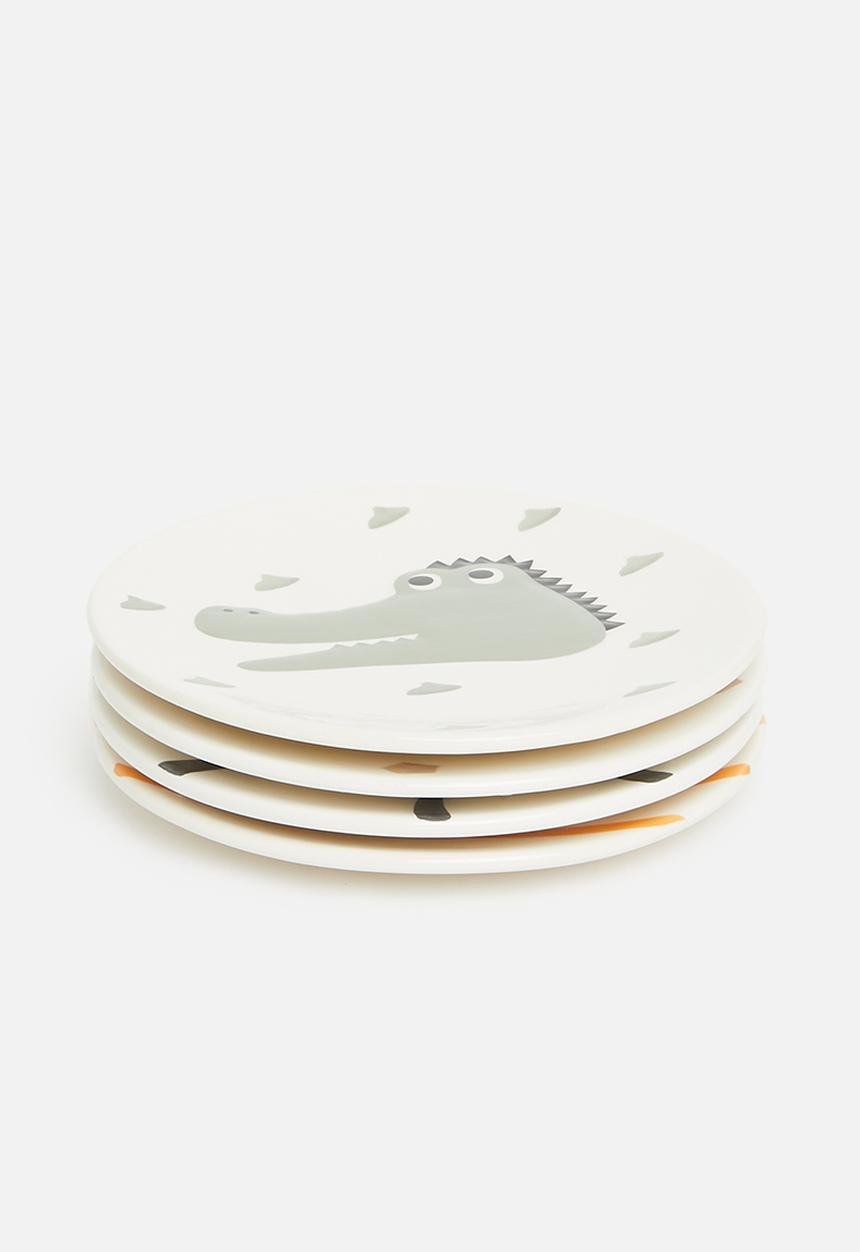 H&S - Aniplate set of 4 - multi