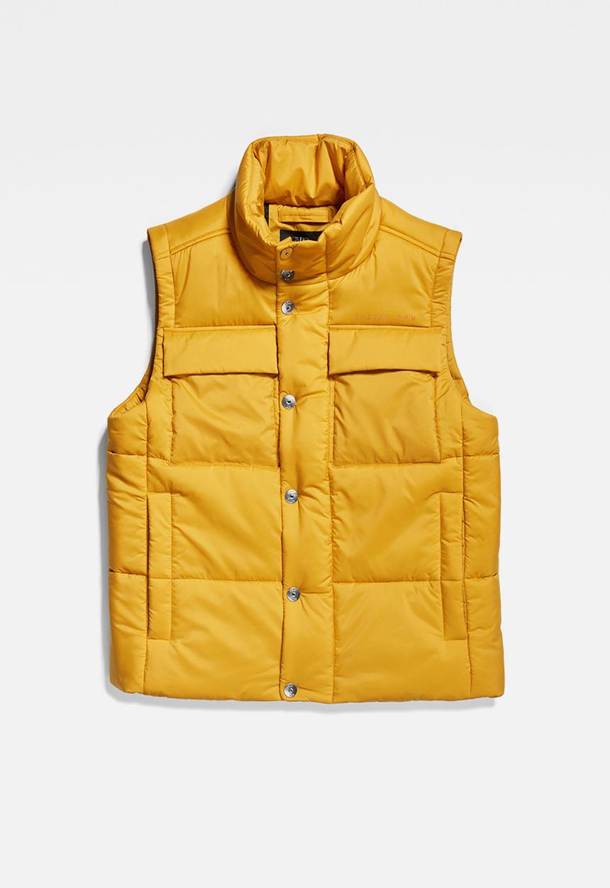 G-STAR - Foundation pdd vest - dull yellow
