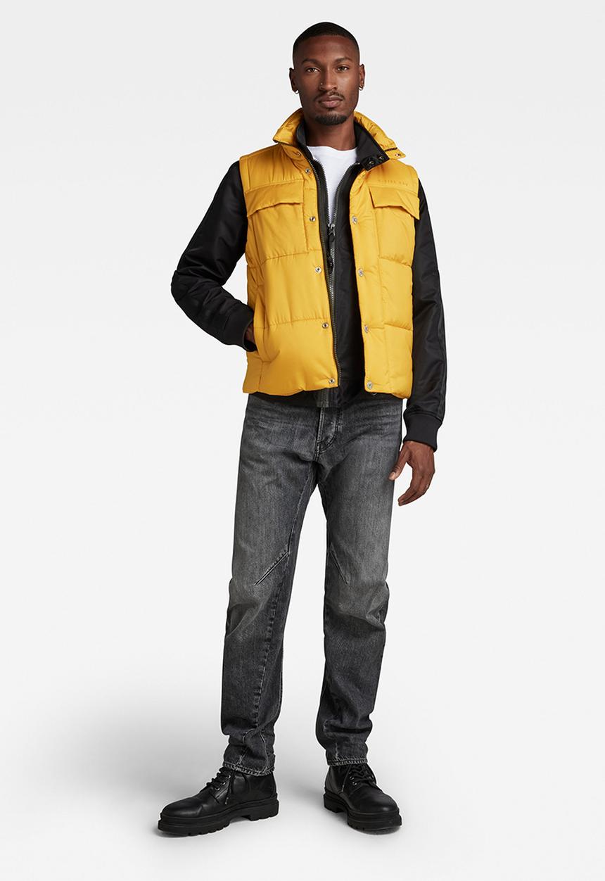 G-STAR - Foundation pdd vest - dull yellow