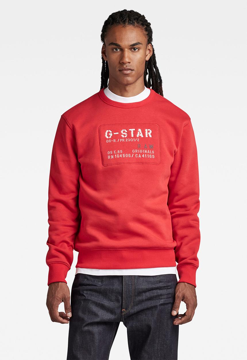 G-STAR - Originals r sw - acid red
