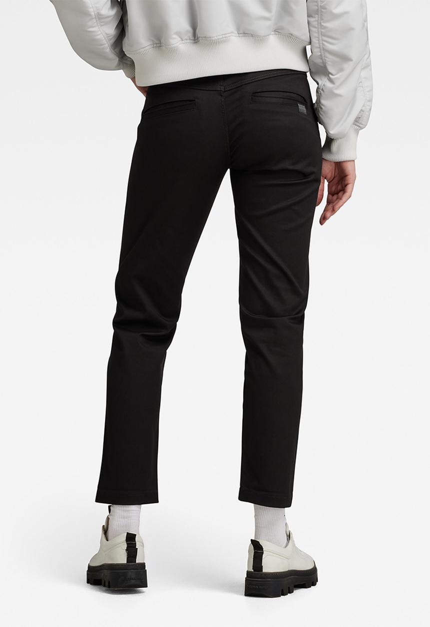 G-STAR - Kate boyfriend chino - dark black