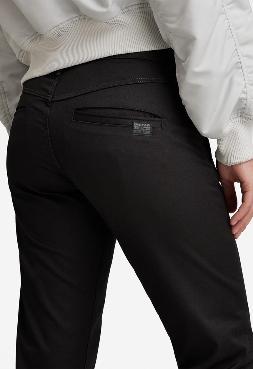 G-STAR - Kate boyfriend chino - dark black