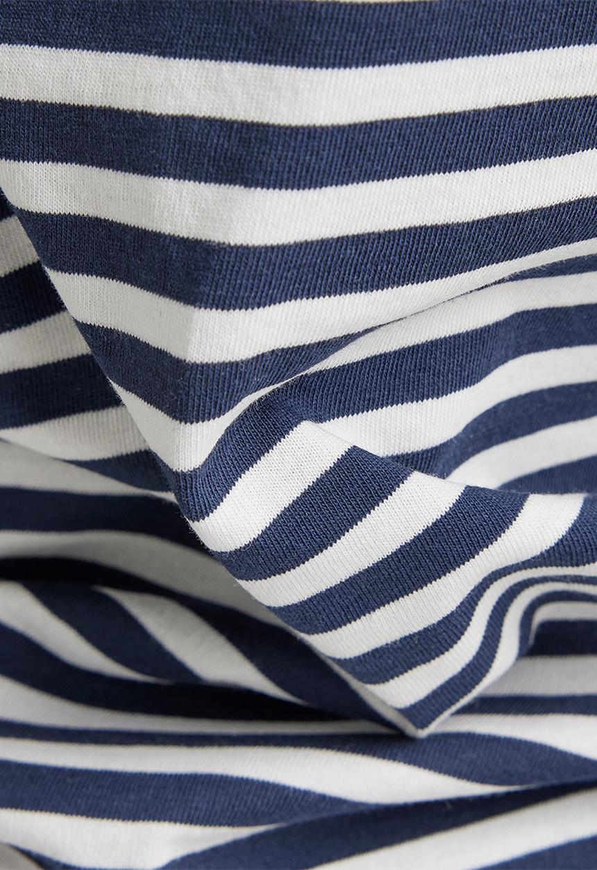 G-STAR - Eyben stripe slim v t wmn s\s - sartho blue/milk stripe