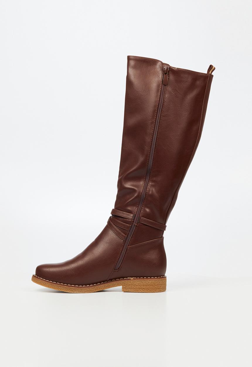 Miss Black - Dolinde 1 riding boot - chocolate
