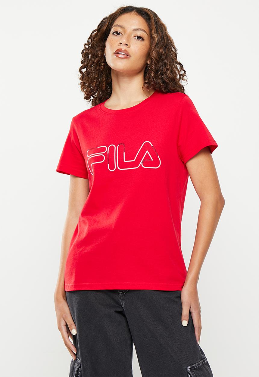 FILA - Colette T-shirt - chinese red