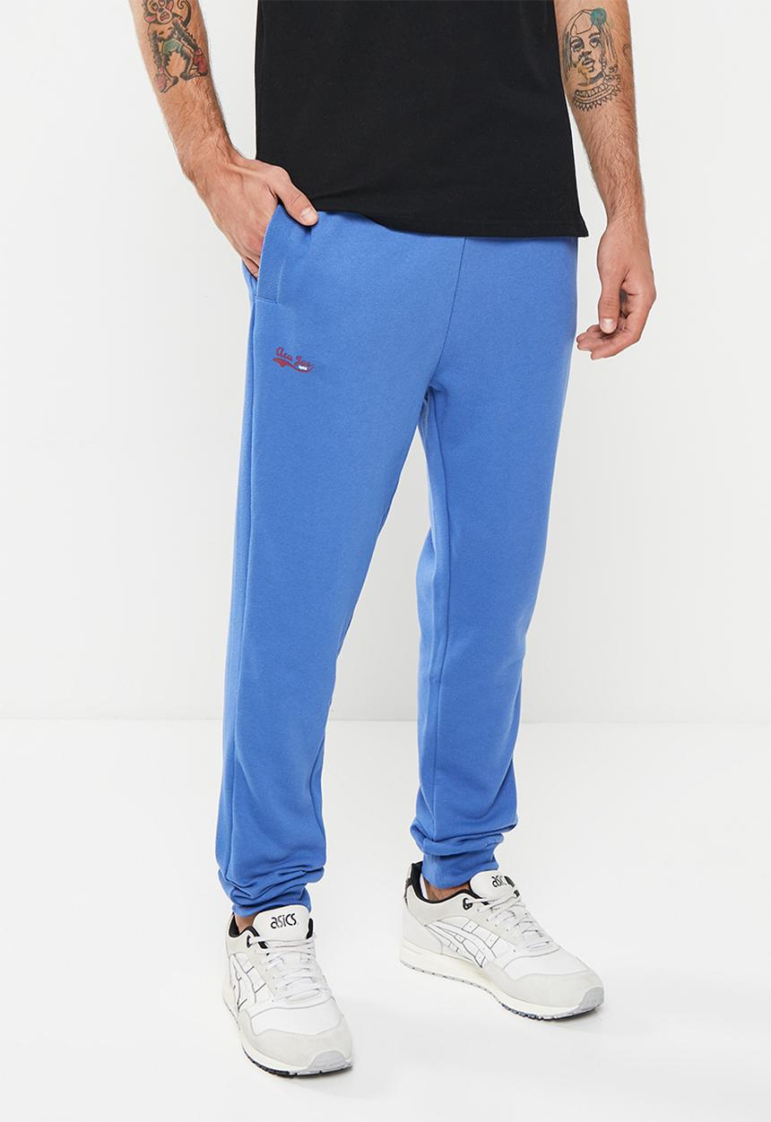 Aca Joe - Mens aca joe small logo jogger - cobalt